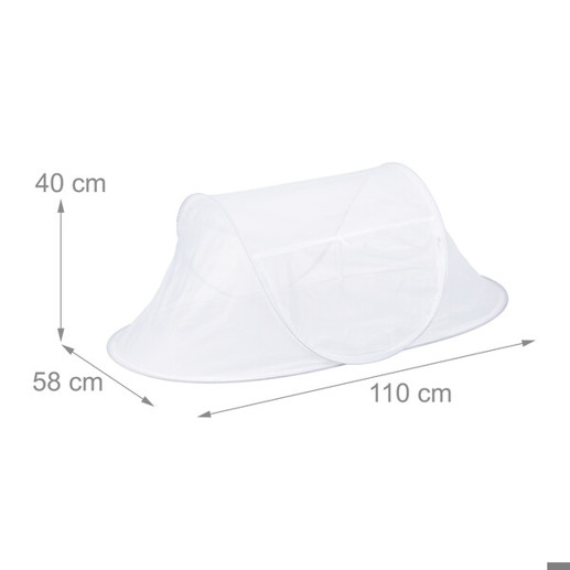 Relaxdays Lebensmittelhaube 10041387_0 | Feinmaschige Fliegenhaube