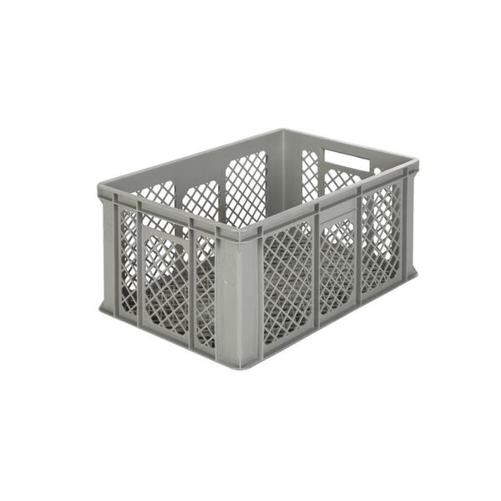 Alpha Paletten & Boxen Gläserkiste 3179-GR | Durchbrochener Speisentransportbehälter