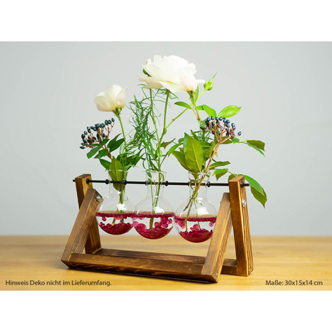 Good Connections Rundkolben ZUB-7005 | Dreifache Blumenvase