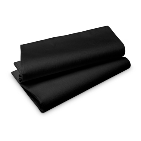 Duni Tischdecke 185159 | Schwarze Mitteldecke