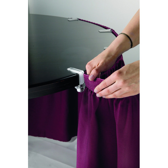 ERWIN M. Porto | Schnelltrocknender anthrazitfarbener Skirting 410x73 cm