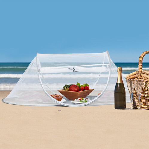 Relaxdays Fliegenhaube 10041386_0 | Faltbare Pop-up-Fliegenhaube