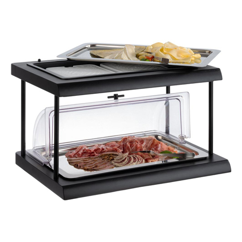 APS-Germany Serviertablett 11547 | Rechteckige Buffetvitrine