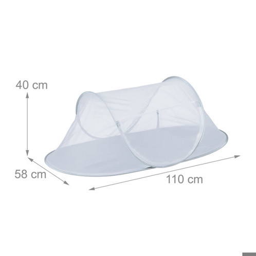 Relaxdays Fliegenhaube 10041386_0 | Faltbare Pop-up-Fliegenhaube