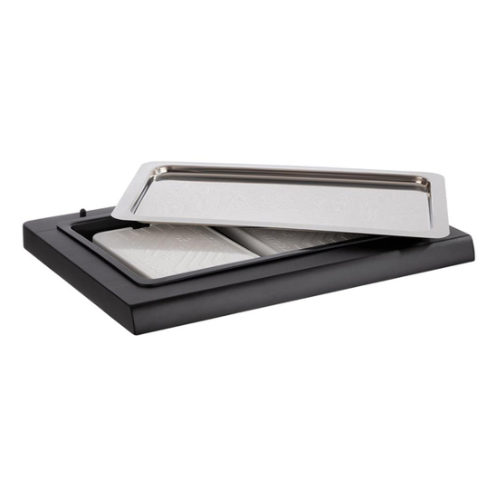 APS-Germany Serviertablett 11546 | Rechteckige Buffetvitrine