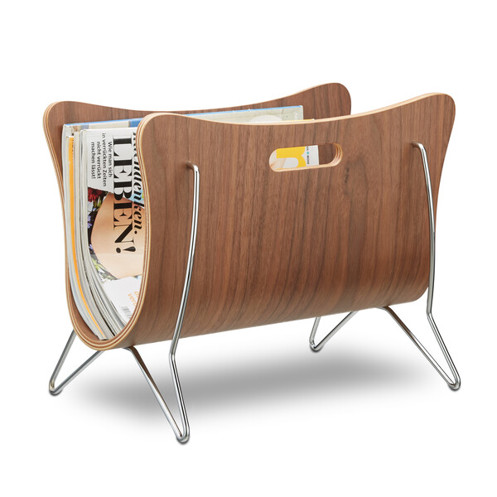 Relaxdays Zeitungsständer 10021238_0 | Tragbarer Magazinsammler