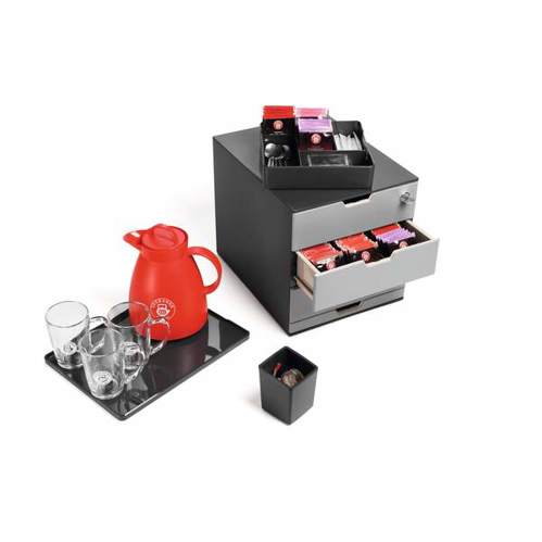 Durable Coffee Point Bin 338858 | Anthrazitfarbener Tischeimer