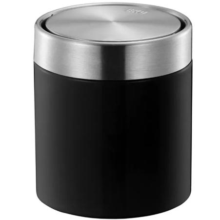 EKO Fandy 31195961 | 1,5 L Tischeimer mit Flachschwingdeckel