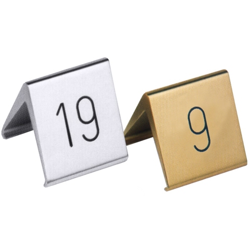Contacto Bander Tischnummernschild 1067/510 | 5 x 5 cm Tischnummernschild
